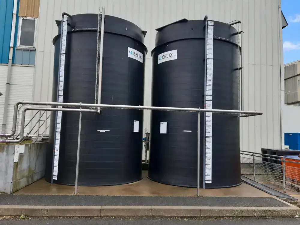 Cuve verticale PEHD double peau