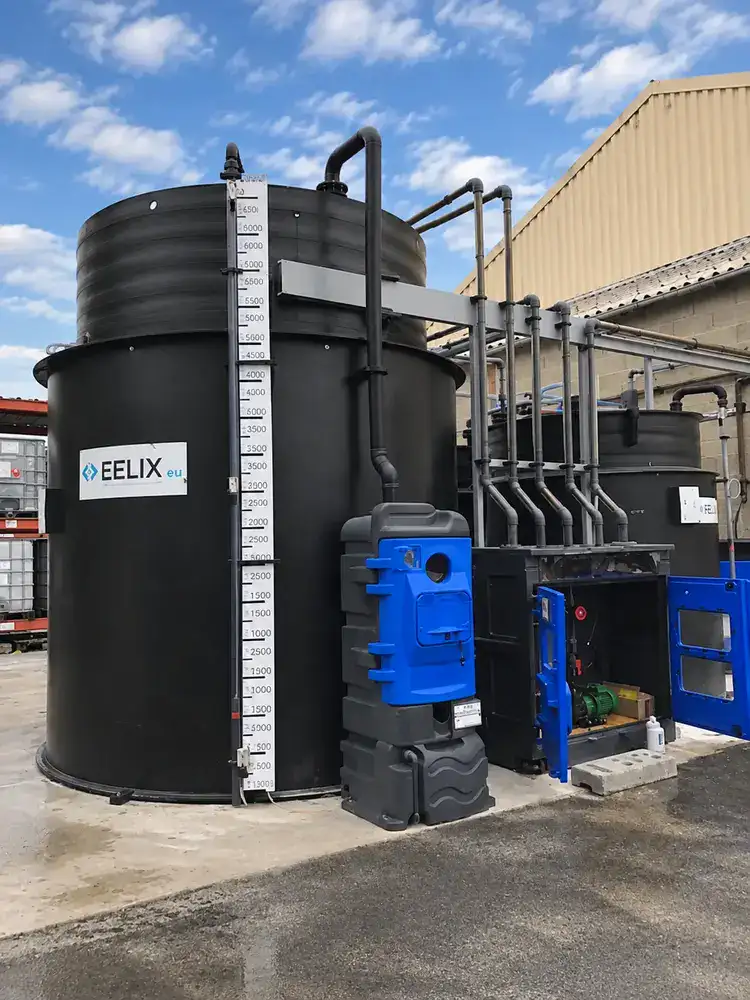 Coffret et station de dépotage EELIX