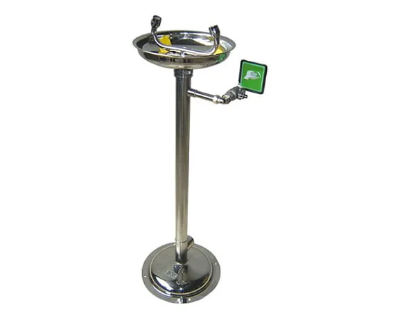 All-stainless safety showers